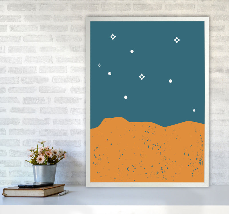 Starry Night II Art Print by Jason Stanley A1 Oak Frame