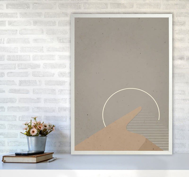 Minimal Vibes 3 Art Print by Jason Stanley A1 Oak Frame