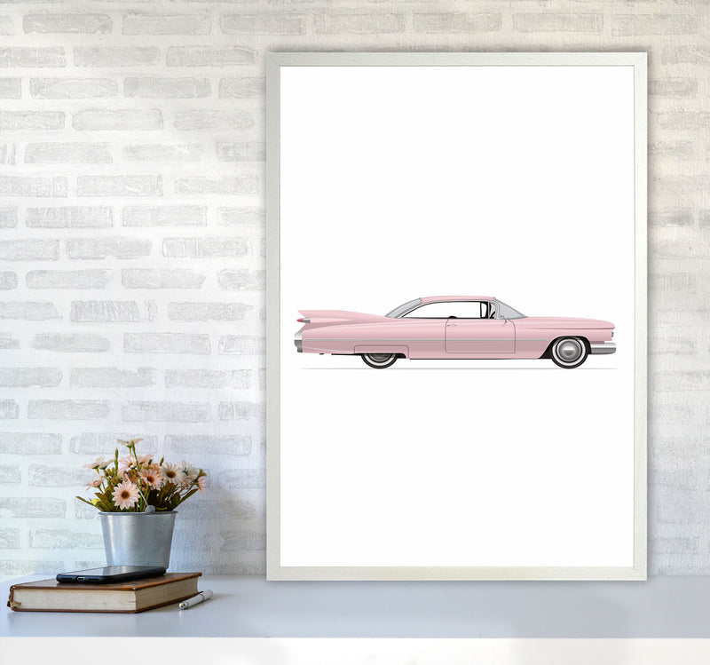 Pink Classic Art Print by Jason Stanley A1 Oak Frame