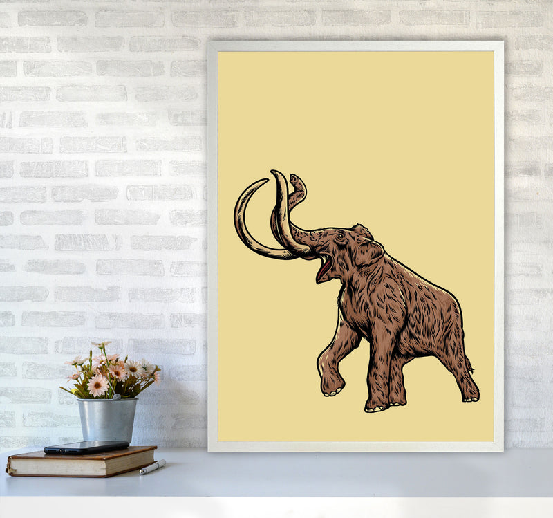 Mammoth Art Print by Jason Stanley A1 Oak Frame