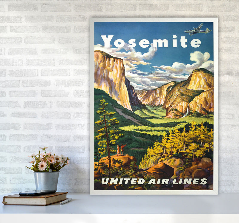 Yosemite National Park Art Print by Jason Stanley A1 Oak Frame