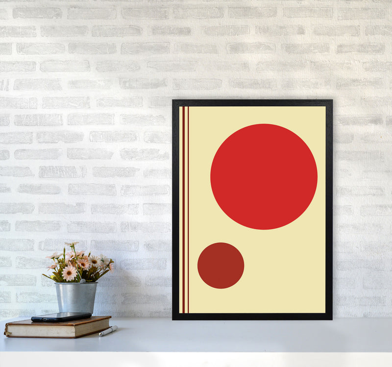 Minimal Geometric Series - 39 Art Print by Jason Stanley A2 White Frame