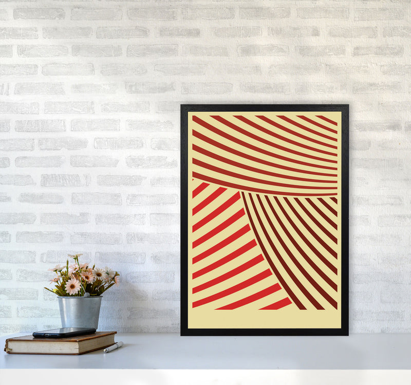 Minimal Geometric Series - 38 Art Print by Jason Stanley A2 White Frame