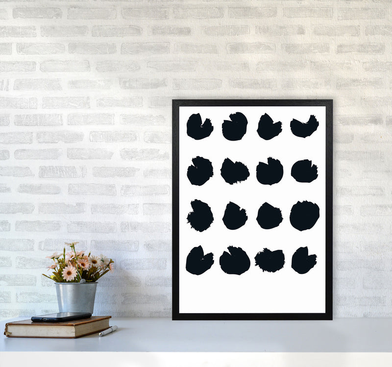 Minimal Geometric Series - 44 Art Print by Jason Stanley A2 White Frame