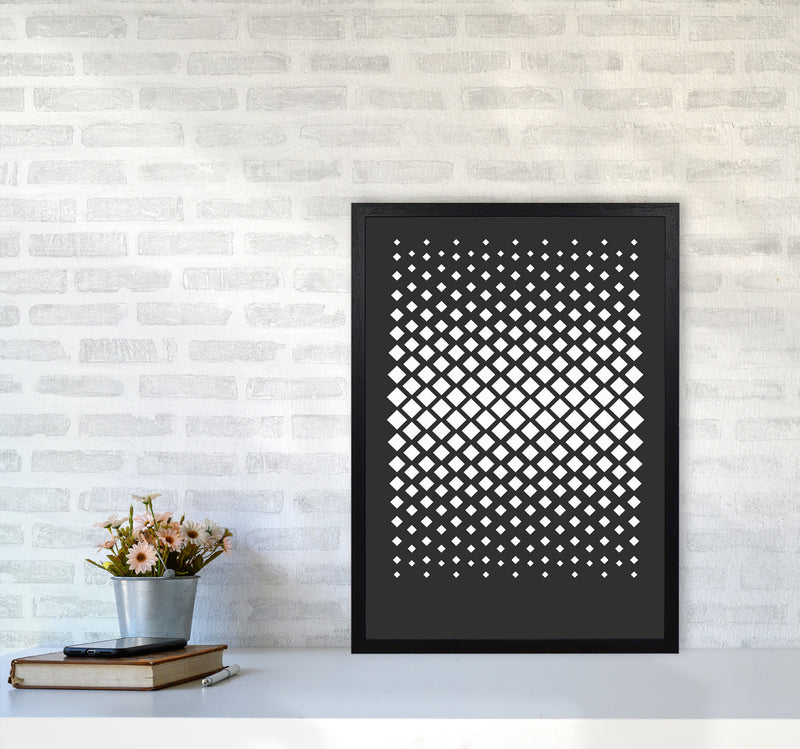 Minimal Geometric Series - 35 Art Print by Jason Stanley A2 White Frame