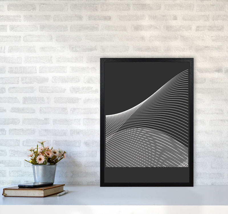 Minimal Geometric Series - 13 Art Print by Jason Stanley A2 White Frame