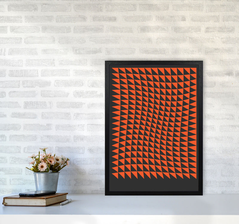 Minimal Geometric Series - 19 Art Print by Jason Stanley A2 White Frame