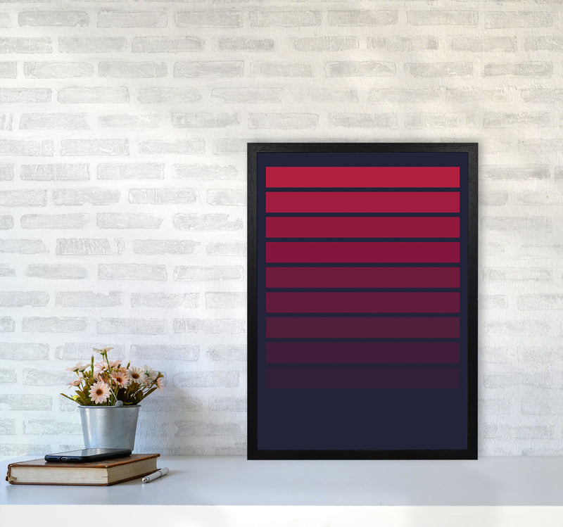 Minimal Geometric Series - 4 Art Print by Jason Stanley A2 White Frame