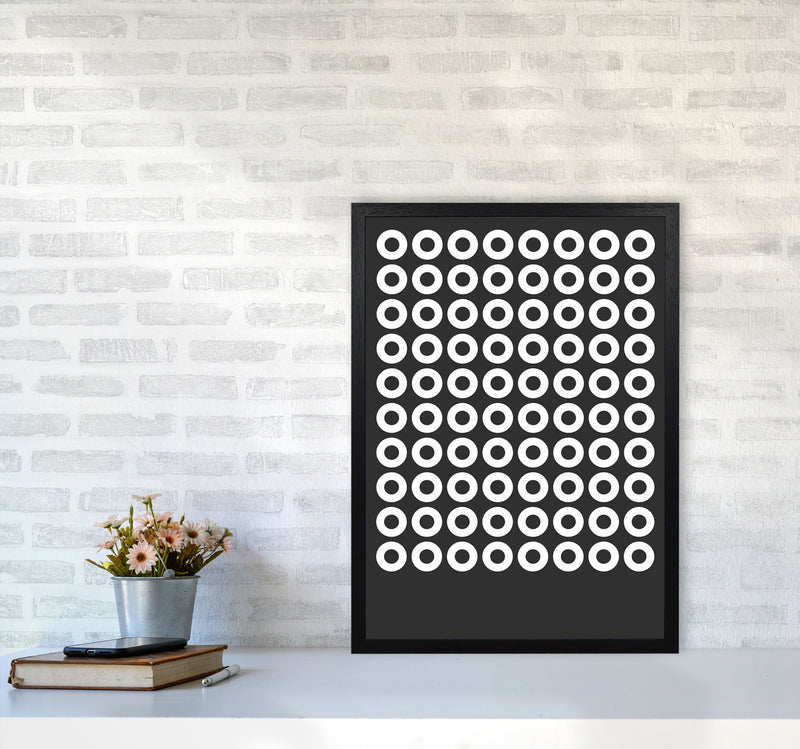 Minimal Geometric Series - 7 Art Print by Jason Stanley A2 White Frame