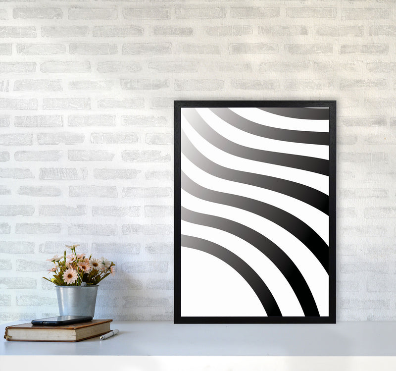 Minimal Geometric Series - 2 Art Print by Jason Stanley A2 White Frame