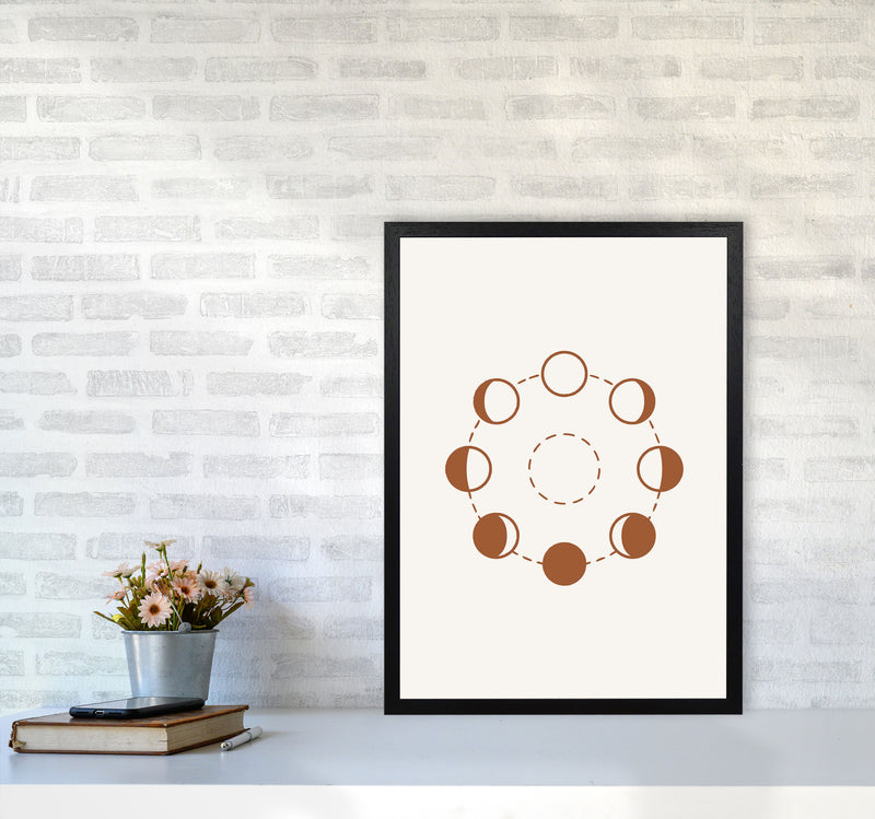 Everything Goes In Cycles Art Print by Jason Stanley A2 White Frame