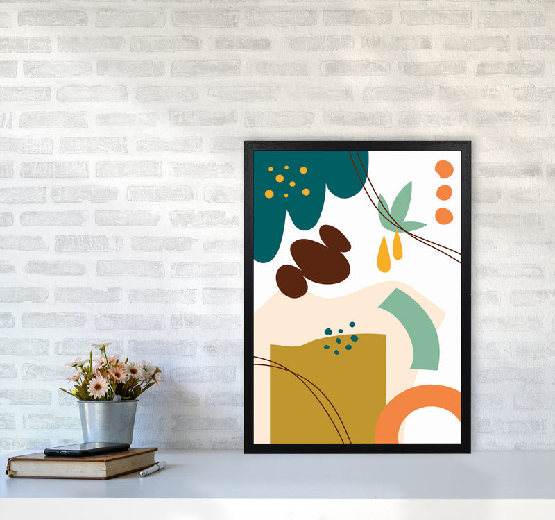 Abstract Expression II Art Print by Jason Stanley A2 White Frame