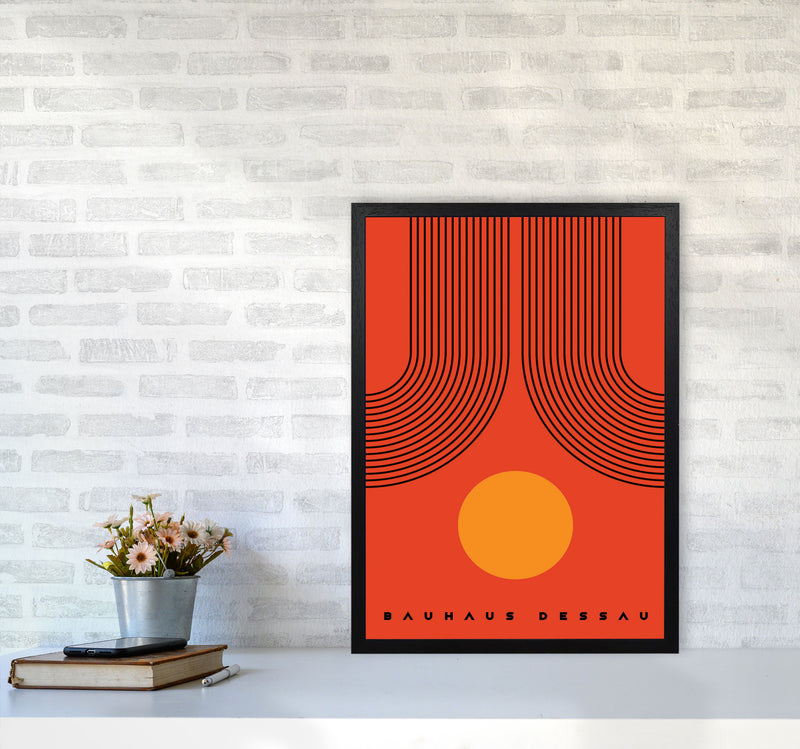 Bauhaus Design IIIIII Art Print by Jason Stanley A2 White Frame