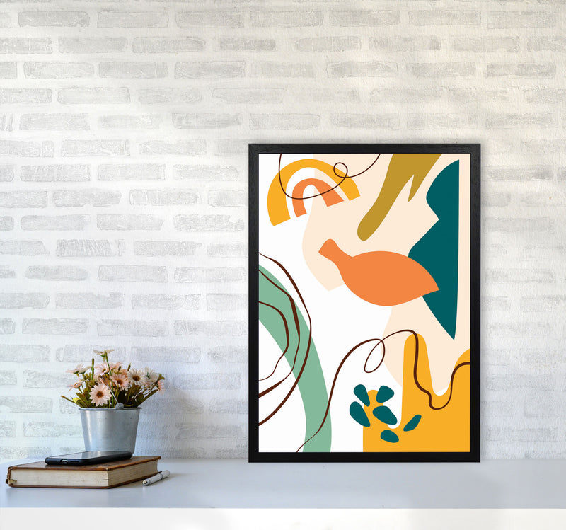 Abstract Expression I Art Print by Jason Stanley A2 White Frame