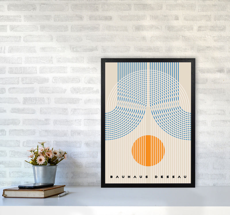 Bauhaus Design IIII Art Print by Jason Stanley A2 White Frame