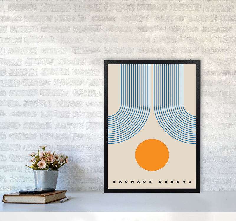 Bauhaus Design III Art Print by Jason Stanley A2 White Frame