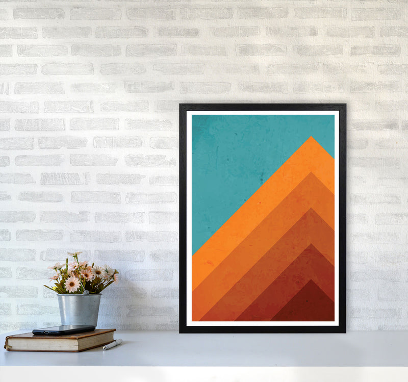 Top Of The World Art Print by Jason Stanley A2 White Frame