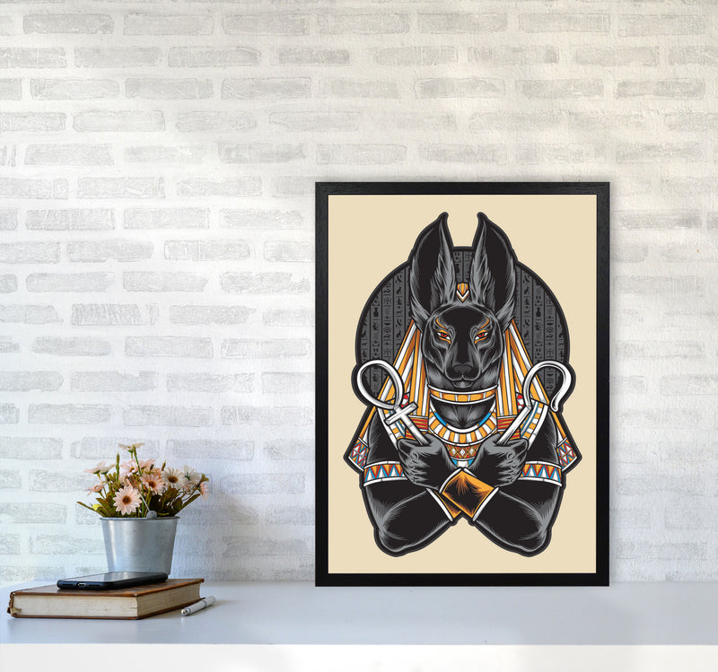 Lord Of The Dead Art Print by Jason Stanley A2 White Frame