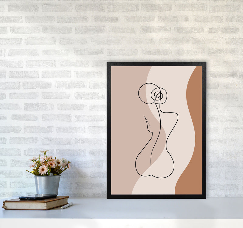 Female Figure I Art Print by Jason Stanley A2 White Frame