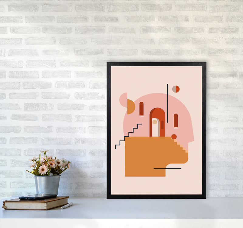 Keep Climbing II Art Print by Jason Stanley A2 White Frame