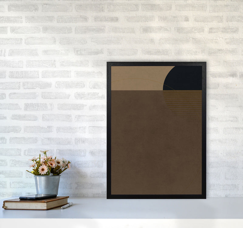 Minimal Vibes 1 Art Print by Jason Stanley A2 White Frame