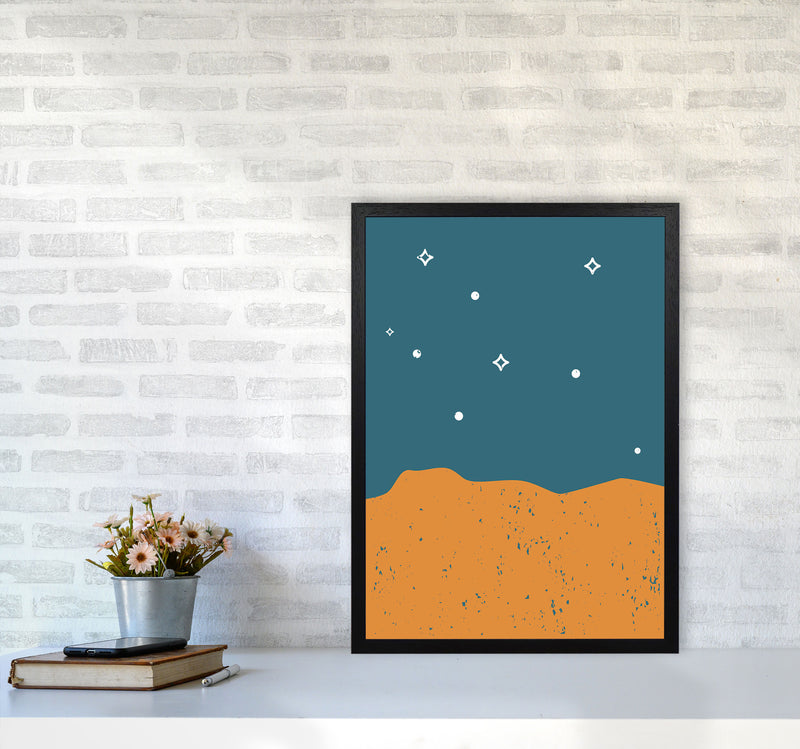 Starry Night II Art Print by Jason Stanley A2 White Frame
