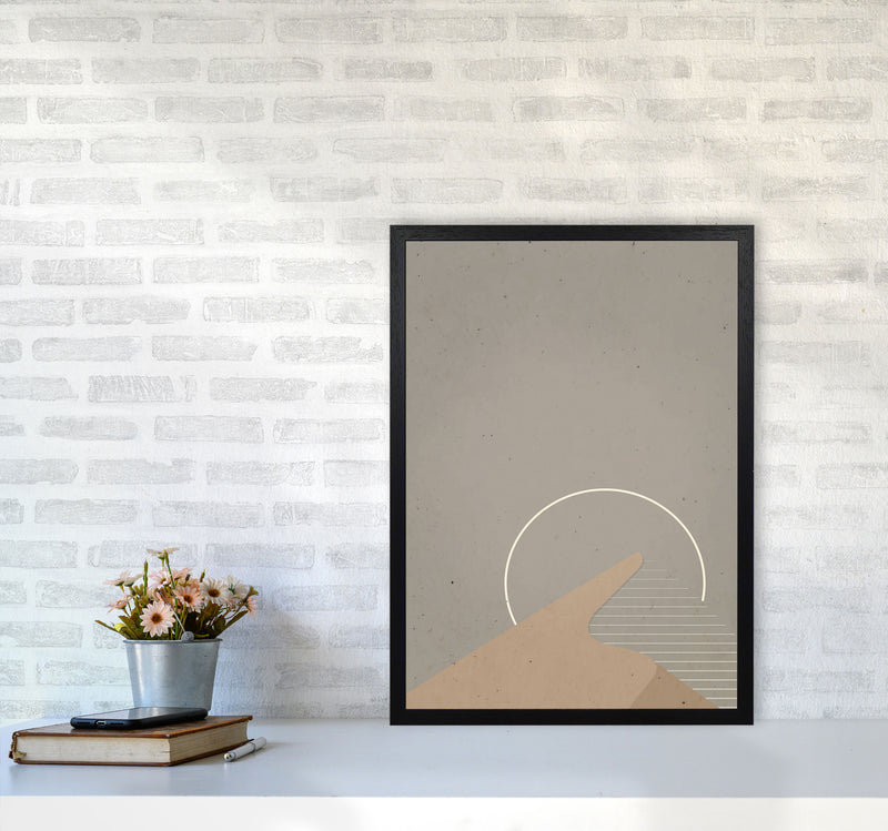 Minimal Vibes 3 Art Print by Jason Stanley A2 White Frame