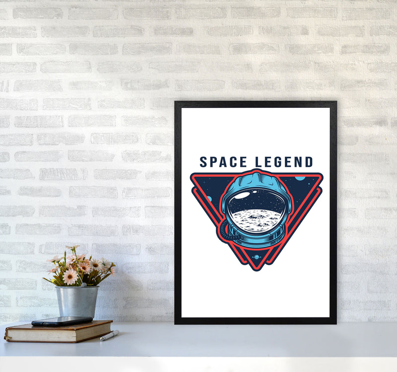 Space Legend Art Print by Jason Stanley A2 White Frame