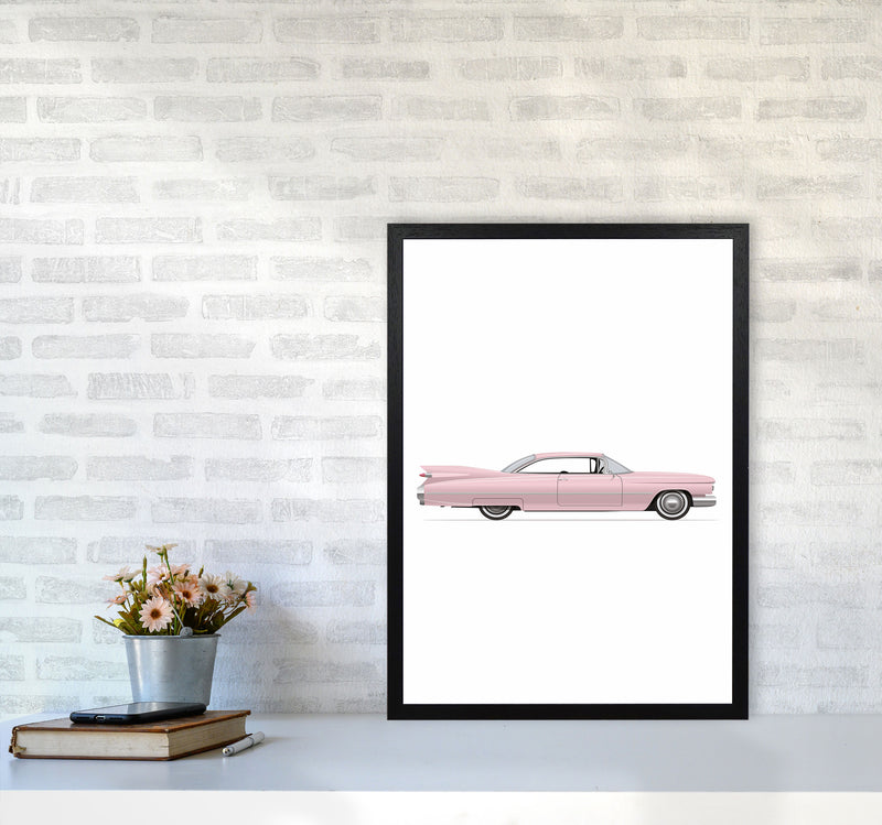 Pink Classic Art Print by Jason Stanley A2 White Frame