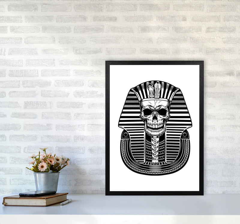 Pharoah Art Print by Jason Stanley A2 White Frame