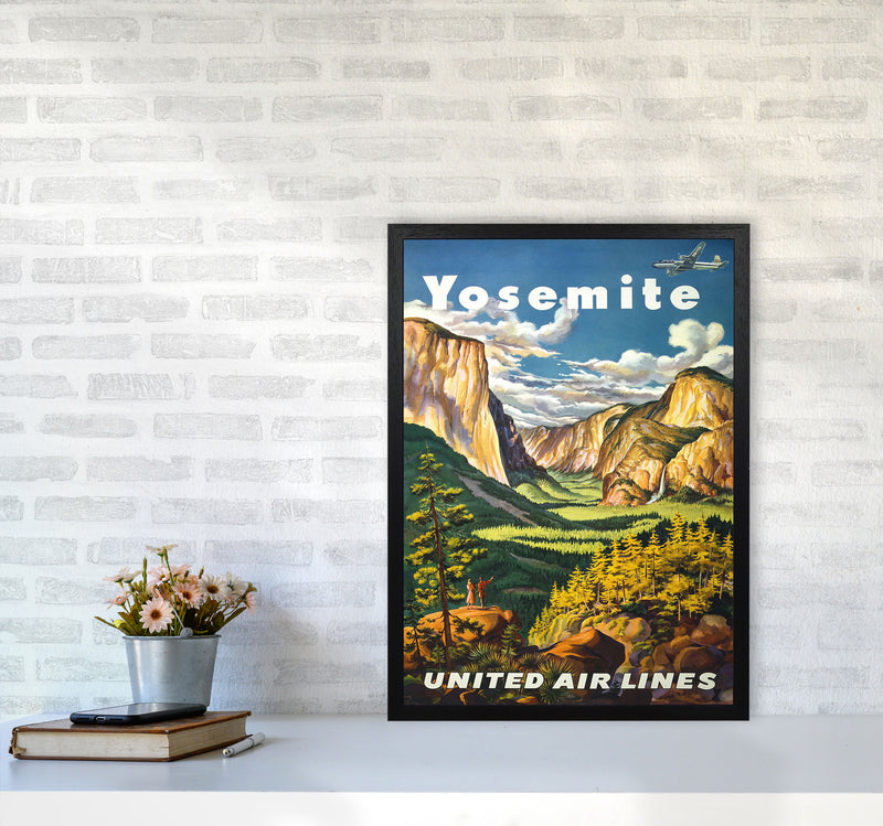 Yosemite National Park Art Print by Jason Stanley A2 White Frame