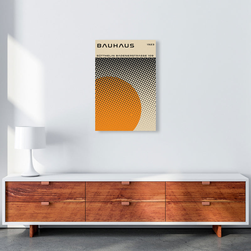 Bauhaus Geometric Yellow Vibe II Art Print by Jason Stanley A2 Canvas