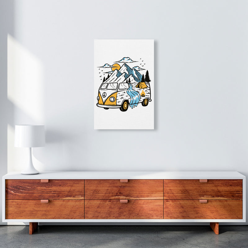 Home Is Where You Park It Art Print by Jason Stanley A2 Canvas