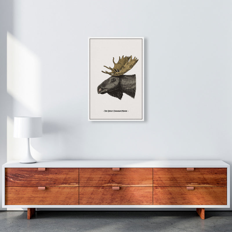 The Great Canadian Moose Art Print by Jason Stanley A2 Canvas