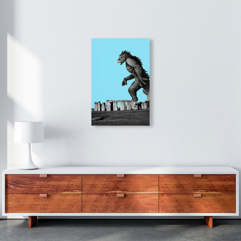 Attack On Stonehenge 2 Art Print by Jason Stanley A2 Canvas