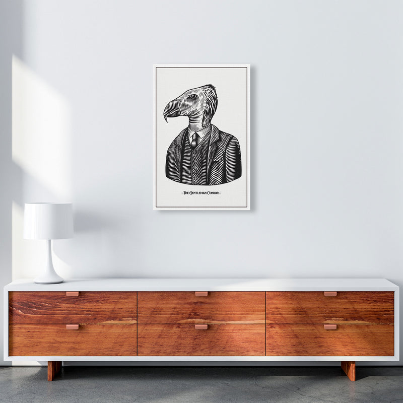 The Gentleman Condor Art Print by Jason Stanley A2 Canvas