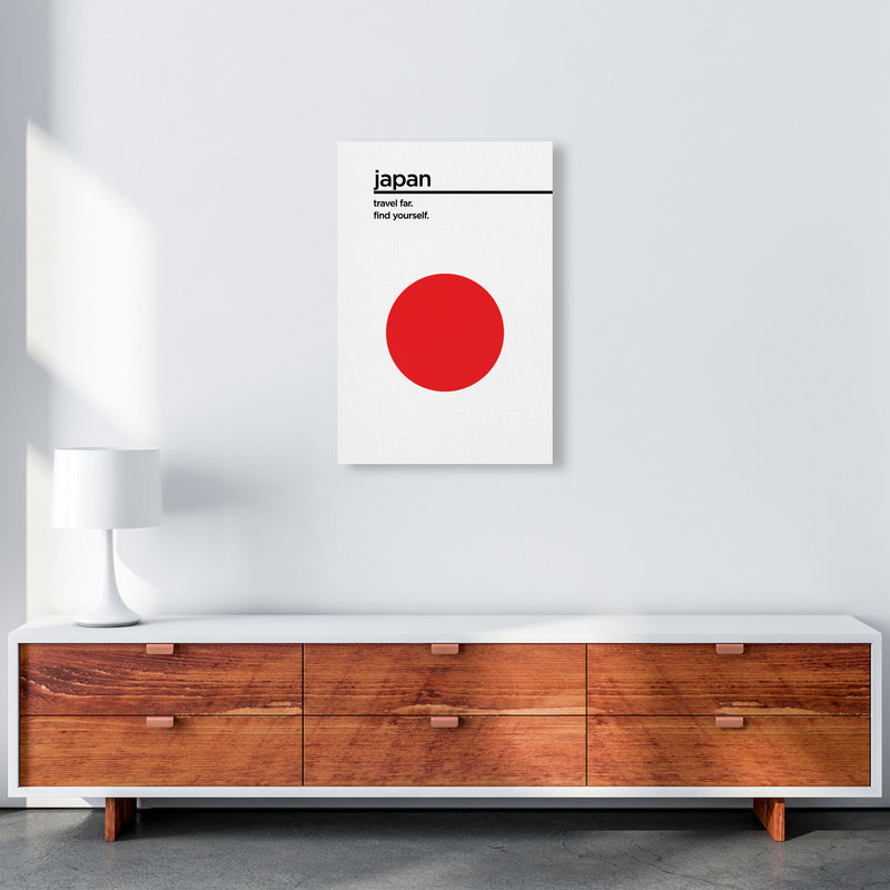 Japan Travel Poster Art Print by Jason Stanley A2 Canvas