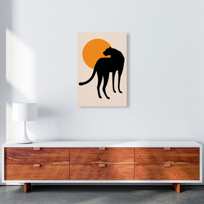 Leopard Sun Poster Art Print by Jason Stanley A2 Canvas