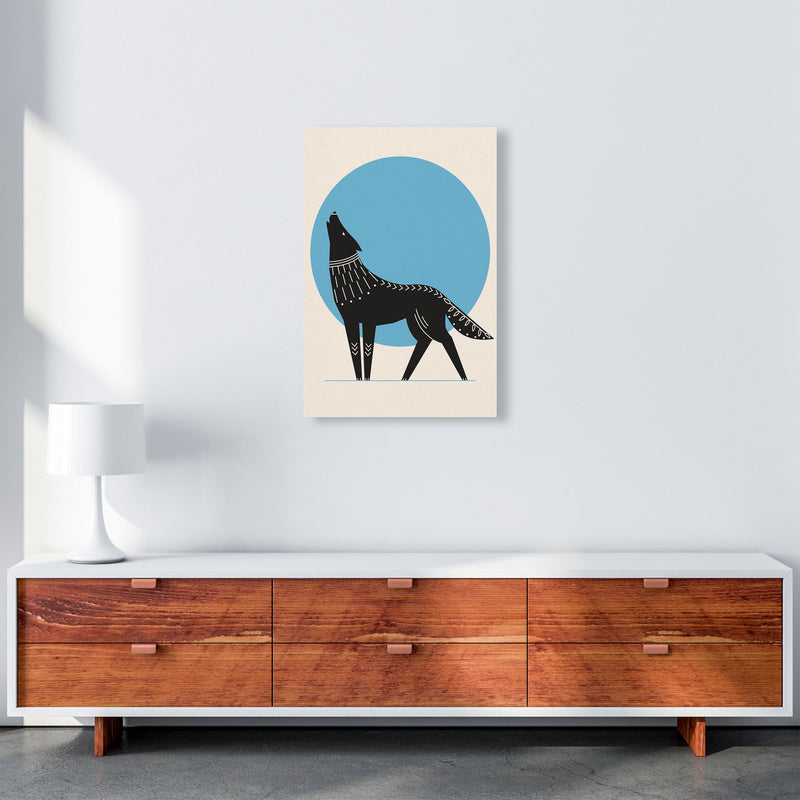 Howl At The Moon Art Print by Jason Stanley A2 Canvas