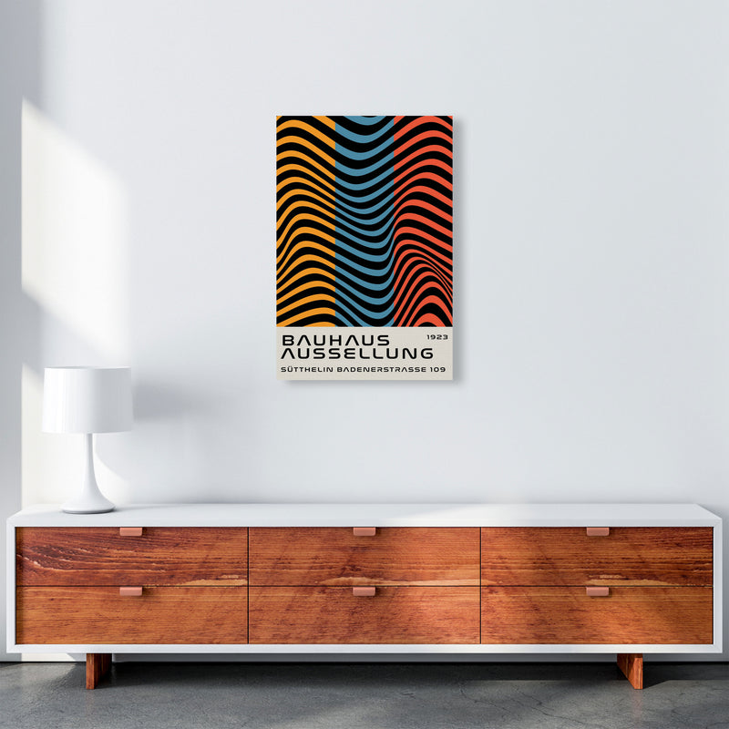 Bauhaus Tri-Color Art Print by Jason Stanley A2 Canvas