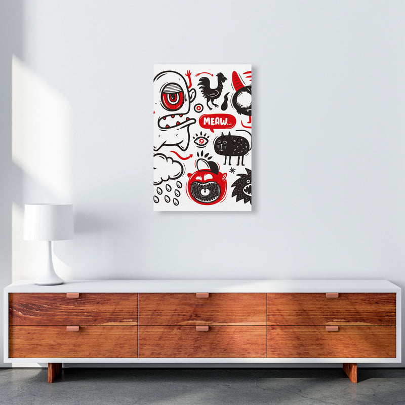 This Is A Doodle Art Print by Jason Stanley A2 Canvas