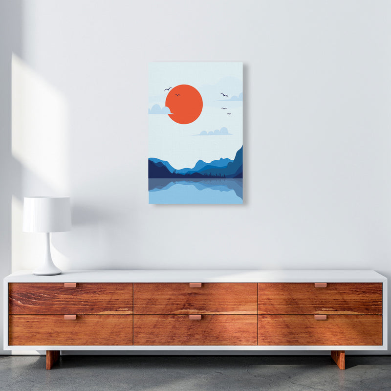 Japanese Sunset Art Print by Jason Stanley A2 Canvas