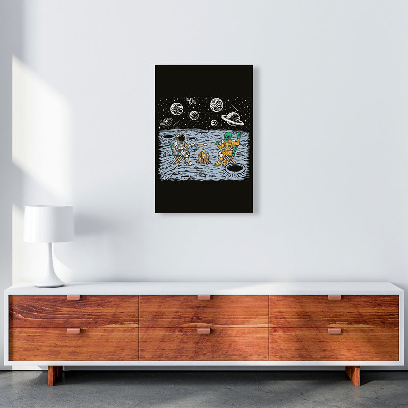 Space Camp Vibes Art Print by Jason Stanley A2 Canvas