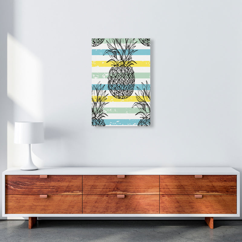 Pineapple Party Art Print by Jason Stanley A2 Canvas