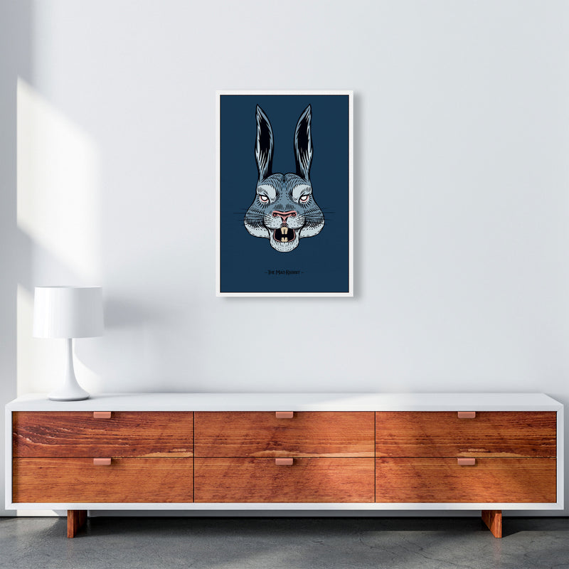 The Mad Rabbit Art Print by Jason Stanley A2 Canvas