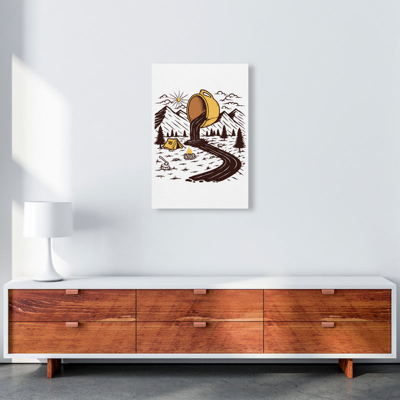 Coffee Is Life Art Print by Jason Stanley A2 Canvas