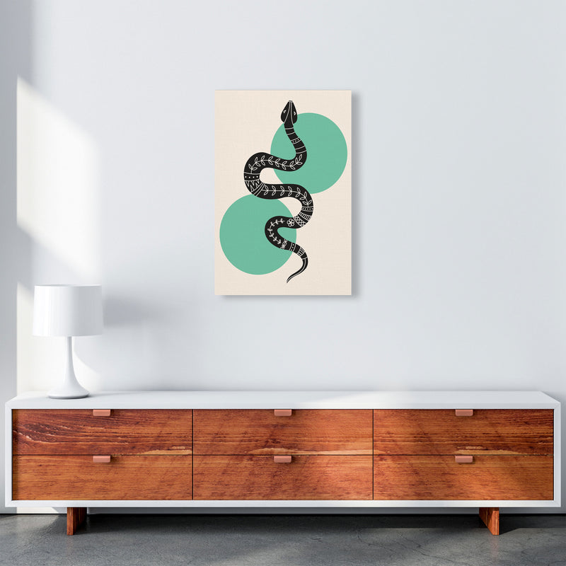 Abstract Snake Art Print by Jason Stanley A2 Canvas