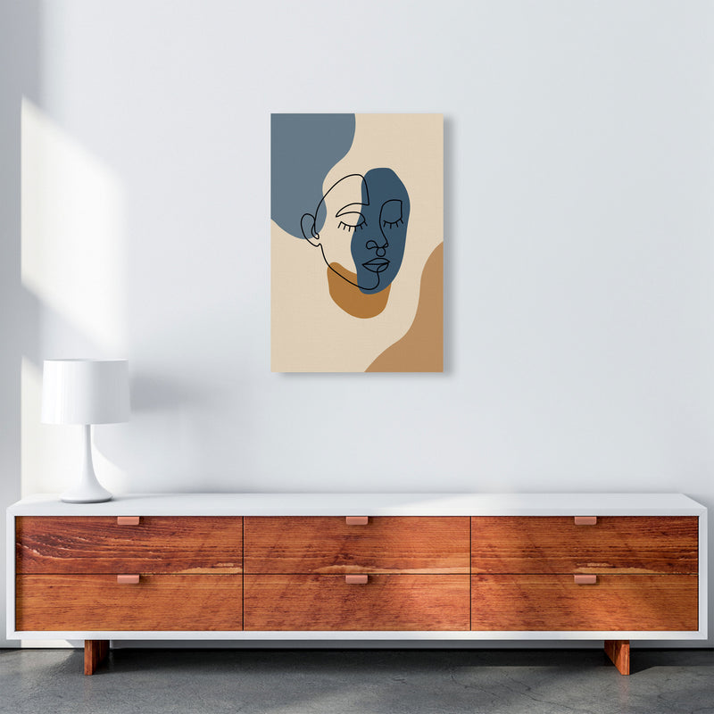 Abstract Face Art Print by Jason Stanley A2 Canvas