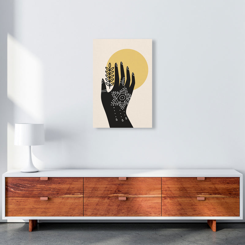 Abstract Hand Art Print by Jason Stanley A2 Canvas