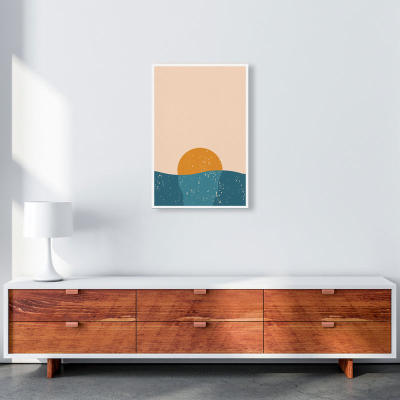 Melty Sunset Art Print by Jason Stanley A2 Canvas